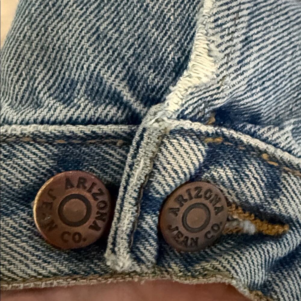Vintage 90’s Arizona Jean Company Denim Jacket with pockets Med - Picture 6 of 10
